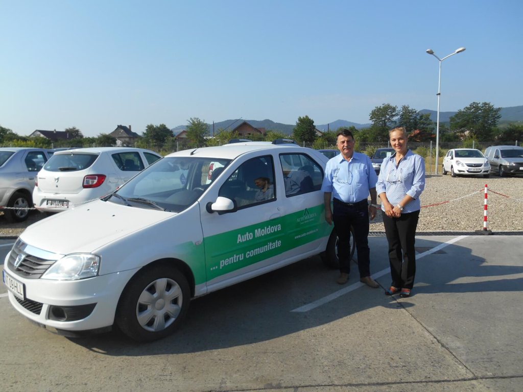 Auto Moldova a donat un autoturism Spitalului Județean de Urgență Piatra Neamț