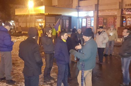 Protestele de la Piatra Neamț – „case closed”! Nici 20 de oameni nu au mai ieşit sâmbătă în stradă!