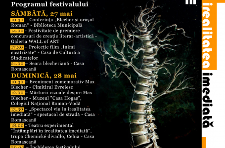 Prima ediție a Festivalului Cultural Internațional ”Blecher Fest”