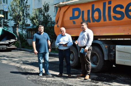 Conducerea Primăriei Piatra-Neamț – verificări pe teren ale lucrărilor edilitare
