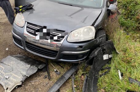 Grav accident, cu persoane încarcerate, pe E85 lângă Roman (foto)