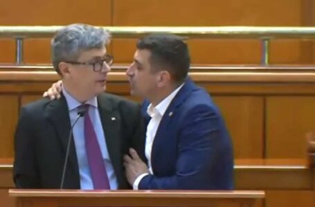 Deputatul Leoreanu (PNL) condamnă gestul lui Simion (AUR): „Ajunge! STOP violenței, grobianismului și mitocăniei!”