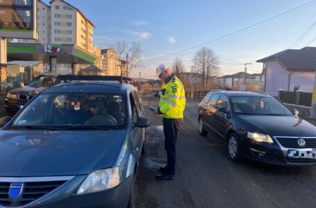 Acţiune de amploare a poliţiştilor rutieri în Piatra-Neamţ