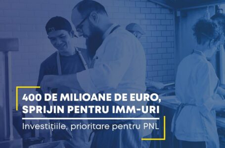 Deputatul Mugur Cozmanciuc (PNL Neamţ): „Granturi pentru IMM, în valoare de 400 milioane euro!”