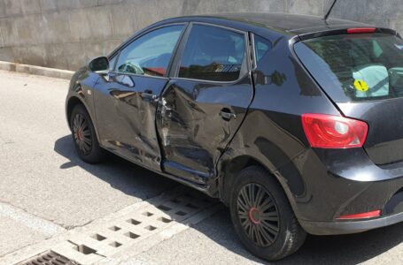 Accident în pasajul de la Primăria Piatra-Neamţ
