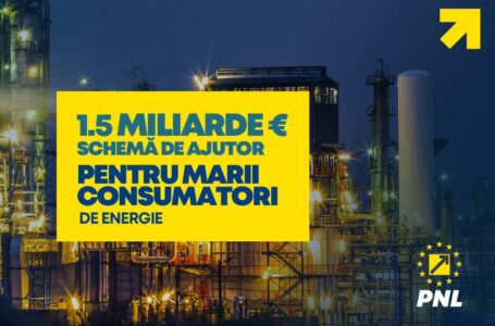 Deputatul Cozmanciuc: Sprijin în valoare de 1,5 miliarde de euro pentru marii consumatori de energie!