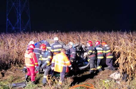 Doi copii și doi adulți din Roznov au murit într-un groaznic accident rutier pe E85