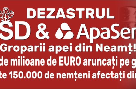 Deputatul Laurenţiu Dan Leoreanu acuză: „PSD și problema apei – incompetență, tupeu și nesimțire!”