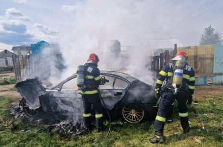 Autorul incendieriii autoturismului de la Girov a fost arestat preventiv
