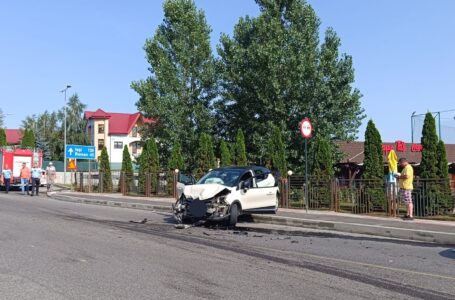 Accident cu victimă în față la Sala Polivalentă Piatra-Neamț