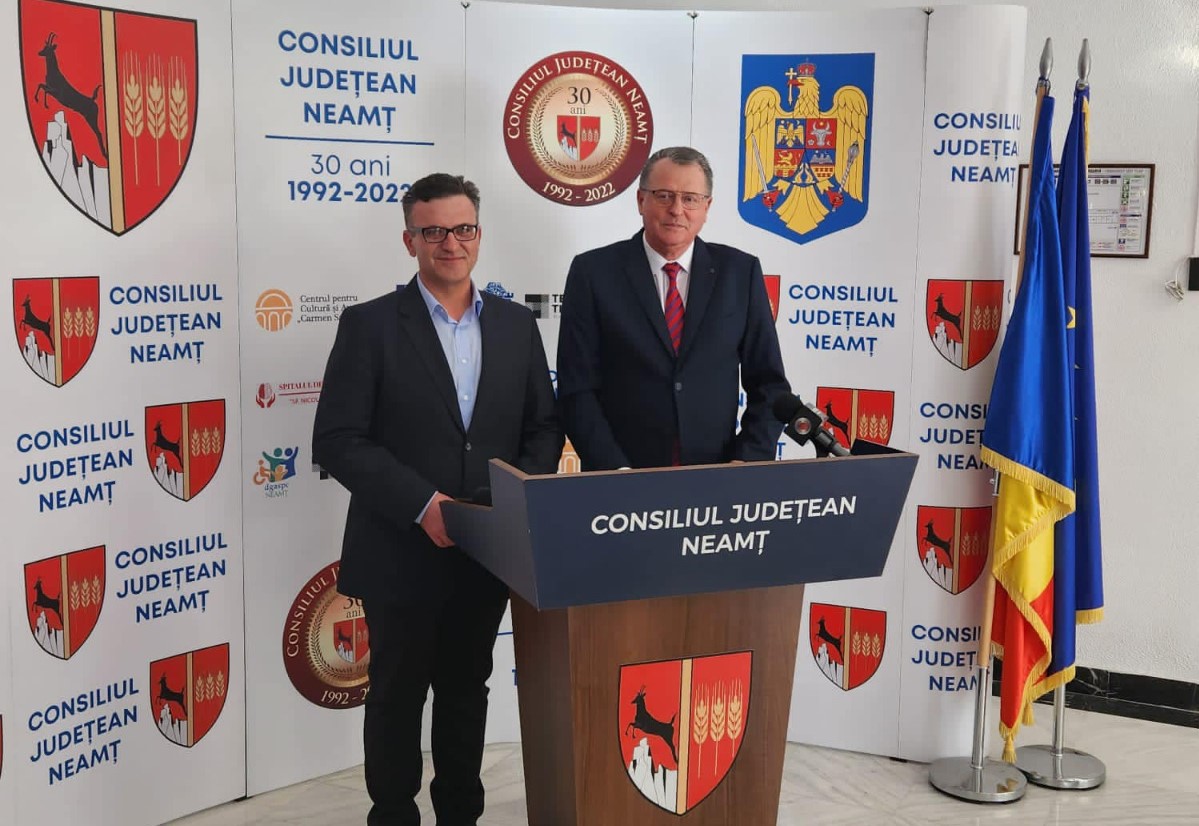 Demersuri susținute de Consiliul Județean Neamț pentru derularea de proiecte de importanță maximă pentru dezvoltarea zonei