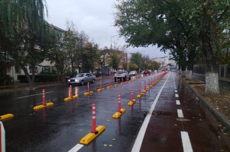 Primăria Piatra-Neamţ elimină separatoarelor de trafic de pe B-dul 9 Mai – Strada Dimitrie Leonida