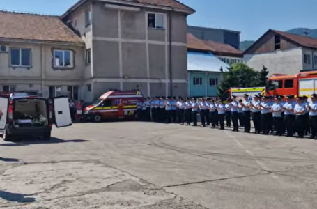Momente sfâşietoare la Detaşamentul de pompieri Piatra-Neamţ. Ultimul apel pentru paramedicul Cezar Cozar, în lacrimile camarazilor. (Video)