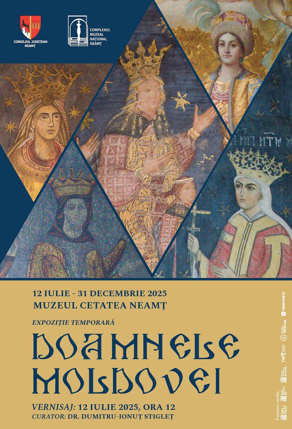 Expoziție foto-documentară ”Doamnele Moldovei” organizată în cadrul Zilelor Cetății Neamț