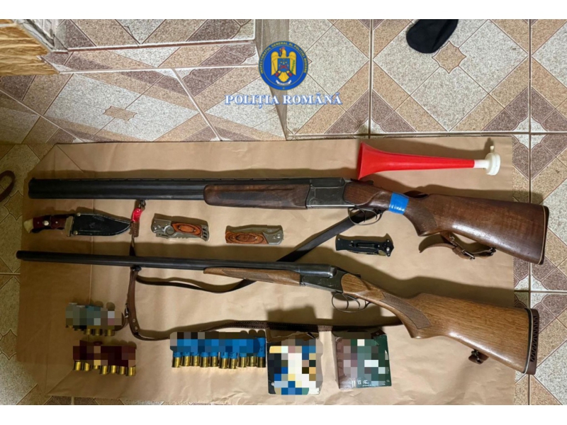 Percheziţii în Neamţ la suspecţi de braconaj