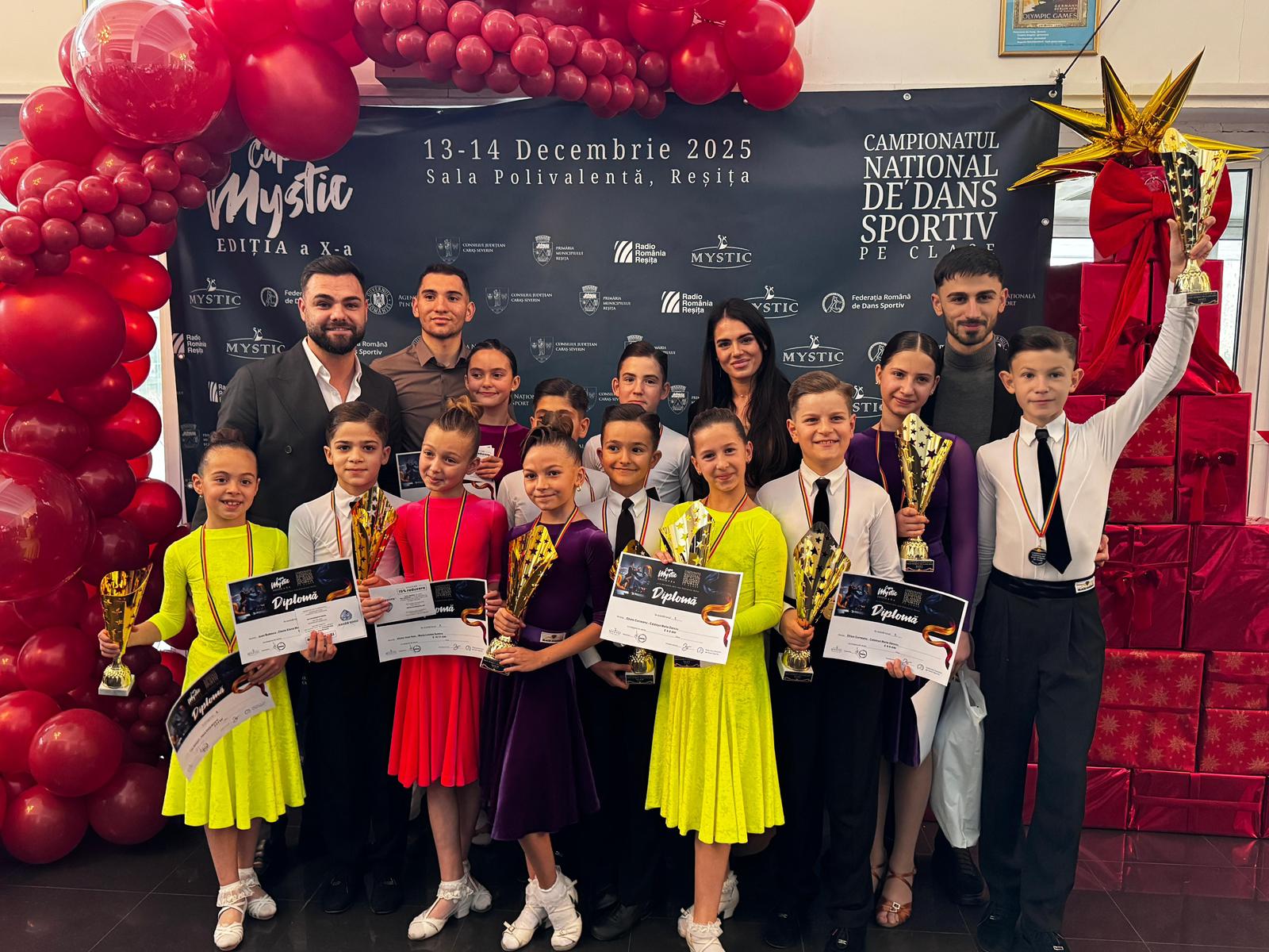 Clubul „Ray’s Dance” duce judeţul Neamț pe cele mai înalte trepte ale podiumului la Campionatul Național de Clase