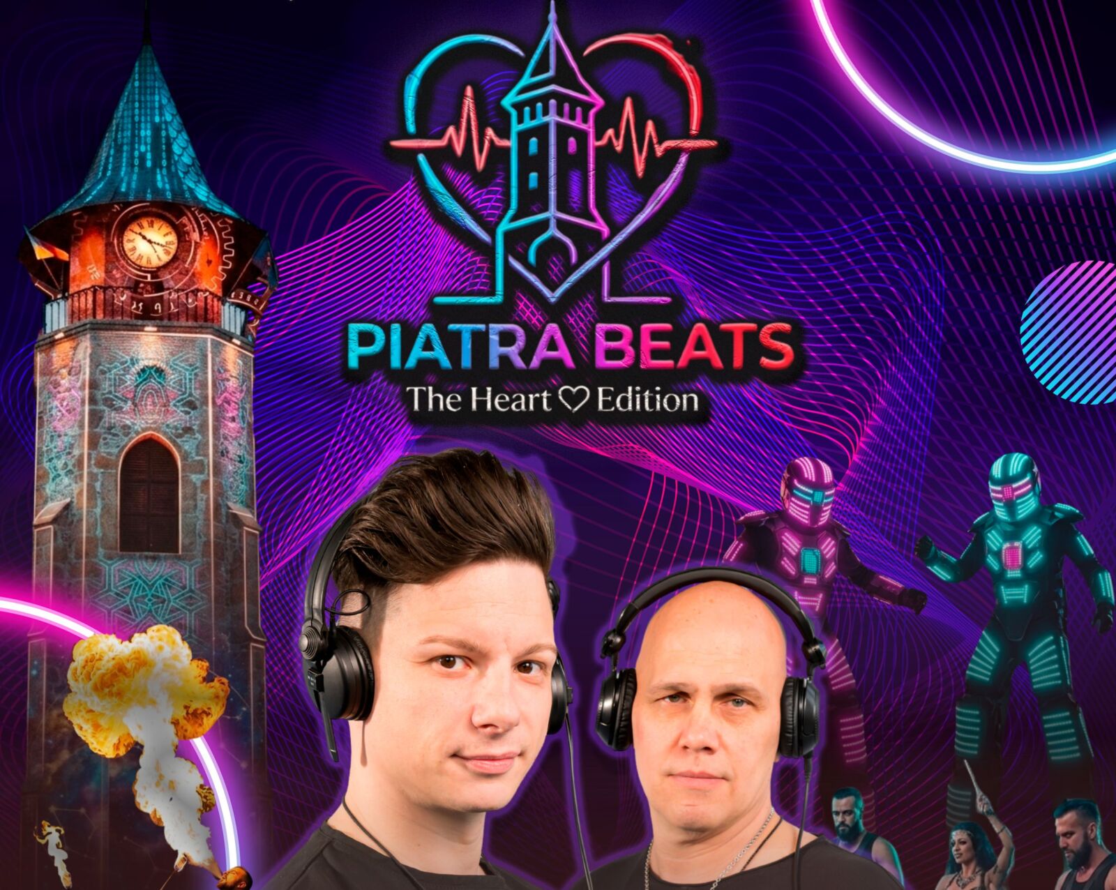 PIATRA BEATS – The Heart Edition: Show total la Curtea Domnească de Ziua Tineretului