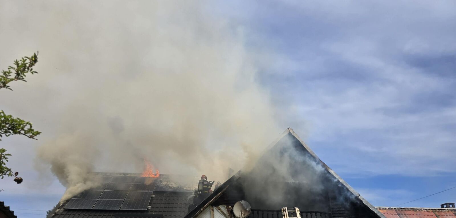 Incendiu devastator în Oșlobeni – comuna Bodești
