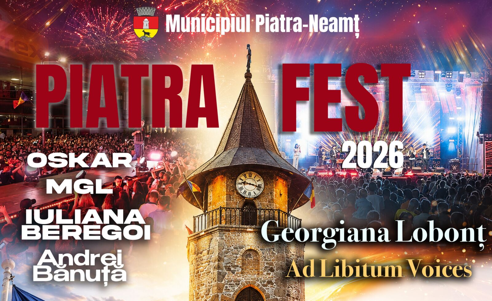 Piatra Fest 2026: Patru zile de sărbătoare, tradiție și muzică în inima orașului (program oficial)