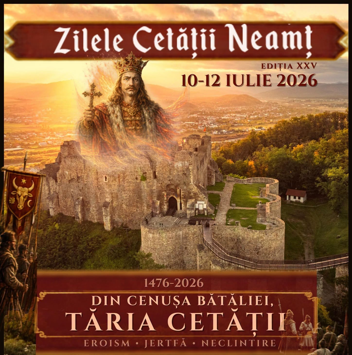 Zilele Cetății Neamț 2026: Sărbătoare culturală și istorică la Târgu-Neamț