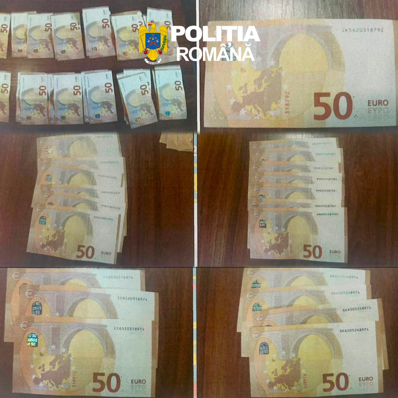 FOTO/VIDEO Percheziţii şi în Neamţ la suspecţi care achiziţionau auto cu euro falşi