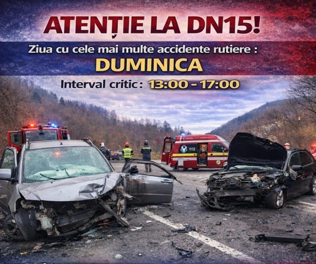 Acțiune masivă a Poliției Rutiere pe DN 15, în Neamț