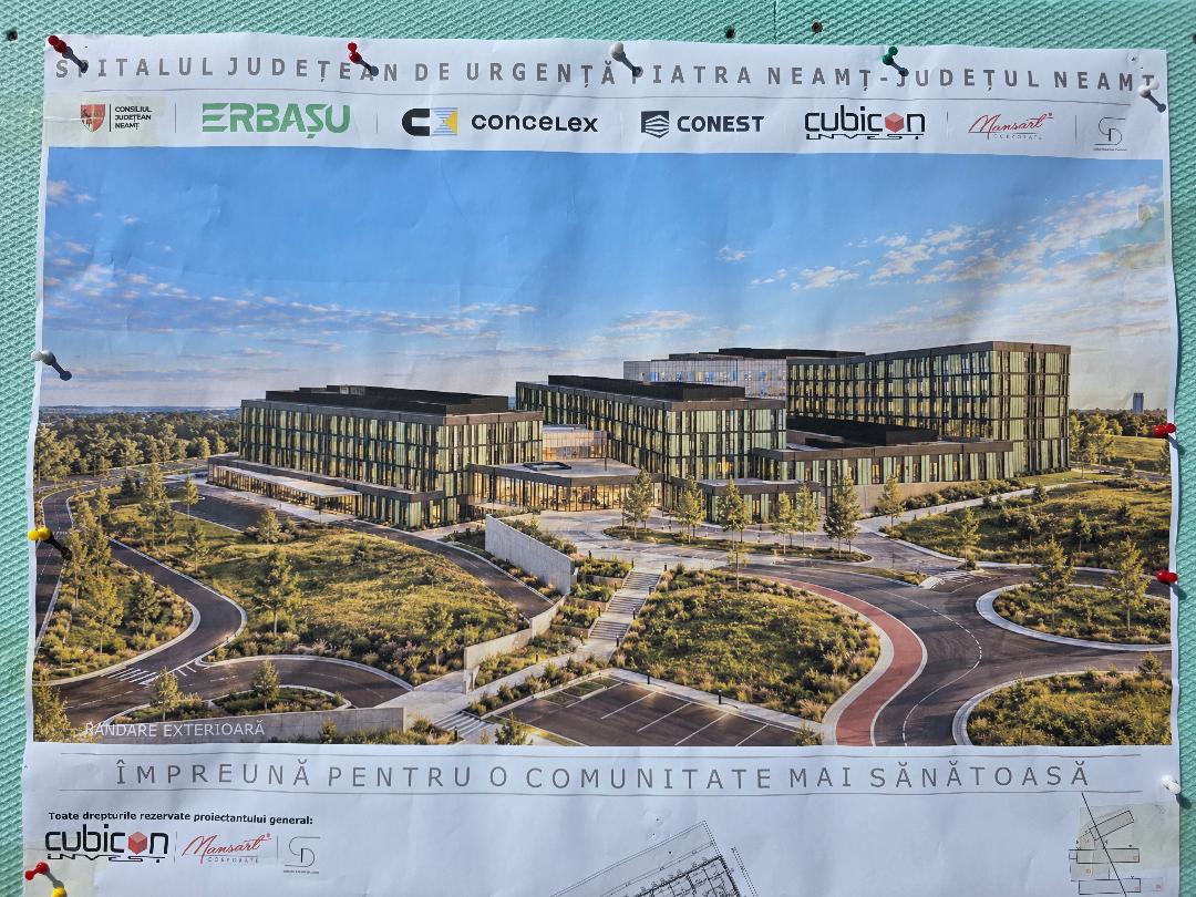 VIDEO Începe construirea noului SJU Piatra-Neamţ