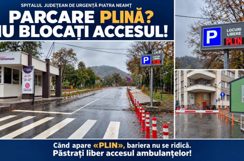 Parcare SJU Piatra-Neamţ