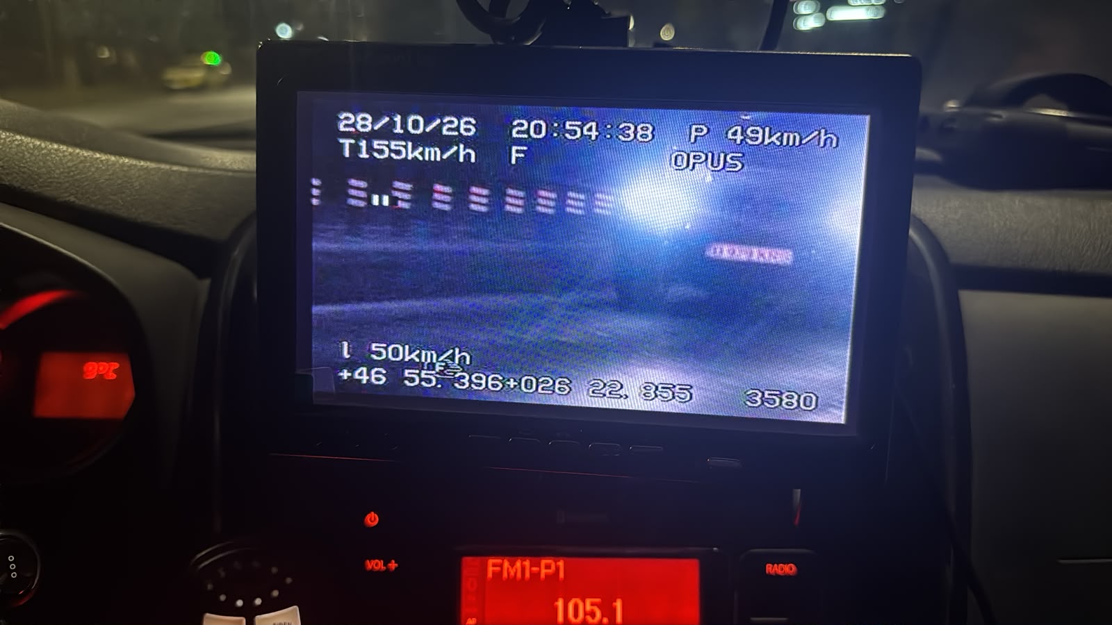 Tânăr depistat de polițiști cu 155 km/h pe B-dul Traian din Piatra-Neamţ
