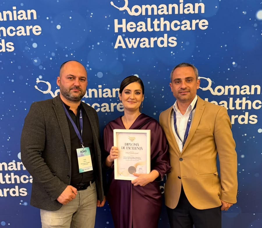 Diplomă de Excelenţă pentru Secţia Neurologie din SJU Piatra-Neamţ, la Romanian Healthcare Awards 2026